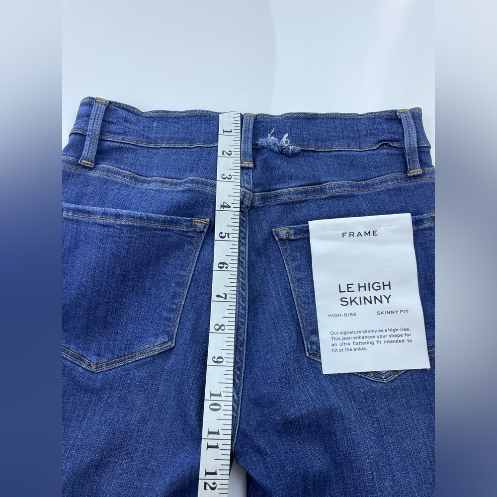 Frame Le High Skinny Jeans N213-16 - Picture 7 of 8